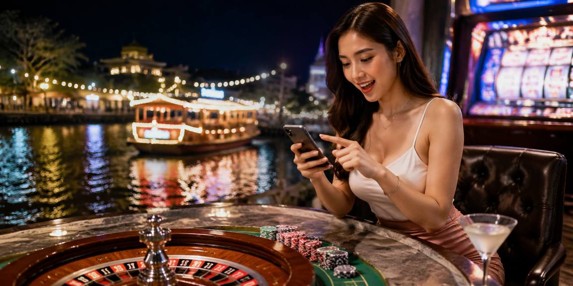 Dealer Profesional, Permainan Nyata, Suasana Kasino